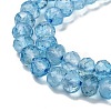 Natural Blue Topaz Beads Strands G-B088-D05-03-4