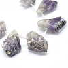 Natural Amethyst Beads Strands G-F632-04-2