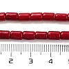 Synthetic Turquoise Beads Strands TURQ-G120-4x6mm-07-3
