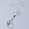 Crystals Chandelier Suncatchers Prisms Chakra Hanging Pendant AJEW-I040-12P-1