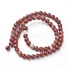 Natural Red Jasper Beads Strands X-G-F348-02-6mm-2