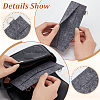 2Pcs 2 Styles Wool Felt Bag Organizer Inserts FIND-WR0007-26A-3