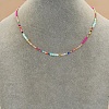 Glass Seed Beaded Necklaces for Women LO6603-2