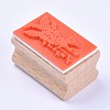 Wooden Stamps AJEW-WH0085-A02-2