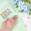 108Pcs 6 Style 304 Stainless Steel Earring Hooks DIY-SC0021-76-3