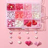 376Pcs 12 Style Transparent & Opaque & Imitation Jelly Acrylic & ABS Plastic Imitation Pearl Beads DIY-FS0003-34-6