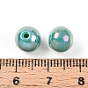 Electroplate Pearlized Glass Pearl Beads EGLA-T021-14B-04-3