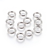 Tarnish Resistant 304 Stainless Steel Saw Cut Open Jump Rings STAS-P212-25P-16-1