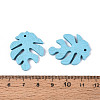 Painted Poplar Wood Pendants WOOD-S045-067E-3