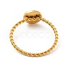 304 Stainless Steel Signet Finger Ring RJEW-P036-01G-E-3