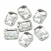 Sew on Rhinestone RGLA-T036-10x14mm-01-1