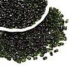 Picasso Spray Painted Glass Seed Beads SEED-T006-04-18-3