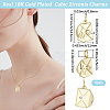 6Pcs Brass Micro Pave Clear Cubic Zirconia Charms KK-BBC0020-62-2