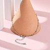 Brass Satellite Chains  Bracelets for Women BJEW-G735-19P-2