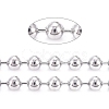 304 Stainless Steel Ball Chains CHS-F009-01E-P-1
