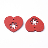 Natural Poplar Wood Pendants LS-WOOD-D010-10A-2