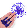 Transparent Glass Bugle Beads SEED-N005-001-C15-5
