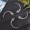 201 Stainless Steel Handheld Detacher Hook Key FIND-WH0038-78P-5