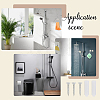 304 Stainless Steel Bathroom Accessories Kit HJEW-UN0001-06-7