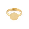 Brass Adjustable Ring Components KK-A272-03A-G-2