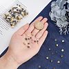 Fingerinspire 160Pcs 8 Style Mini Alloy Metal Buttons FIND-FG0001-36-3