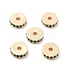Brass Micro Pave Cubic Zirconia Beads KK-R216-15KCG-02-1