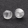 Handmade Silver Foil Glass Beads FOIL-R054-18-2