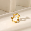 304 Stainless Steel Cuff Rings for Women CD9702-5-1