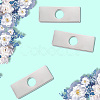 Rectangle Stainless Steel Faucet Hole Covers STAS-WH20001-18B-P-3