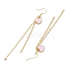 Alloy Enamel Dangle Earrings EJEW-JE06024-4