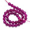 Natural White Jade Bead Strands G-R346-6mm-11-2