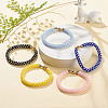 Glass Seed Crochet Beaded Bracelet BJEW-JB08083-2