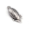 Non-Tarnish 304 Stainless Steel Box Clasps STAS-H151-16P-2
