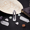 3Pcs 3 Style Point Tower Natural Quartz Crystal Home Display Decoration DJEW-BC0001-22A-4