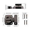 Zinc Alloy Latch Lock Set SW-TAC0001-21C-3