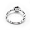 Brass Finger Cup Peg Ring Settings KK-L184-58P-5