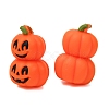 Halloween Silicone Focal Beads SL-CBADC51-08-2