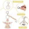 20Pcs Zinc Alloy Keychain Clasps FIND-SP0004-26P-4