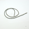 Non-magnetic Synthetic Hematite Beads Strands X-G-E098-2mm-5-2