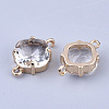 Transparent Glass Links connectors GLAA-T007-21F-2