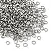 Tarnish Resistant 304 Stainless Steel Open Jump Rings STAS-Q186-02-3.5x0.7mm-2