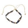 Vintage Ethnic Style Adjustable Glass Tila Beaded Handmade Slider Bracelets for Women ZN9527-2-4
