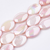AB Color Freshwater Shell Beads Strands X-SHEL-S274-39E-1