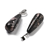Natural Rhodonite Pendants G-T081-29-2