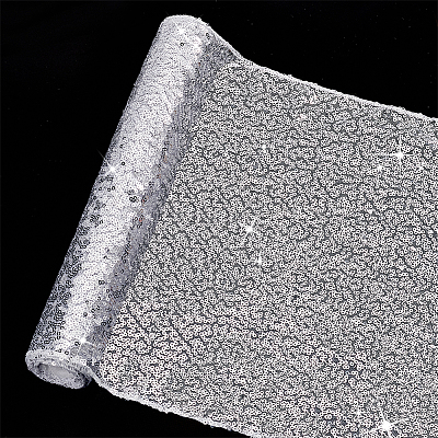 Polyester Sequin Table Runners AJEW-WH0248-487A-1