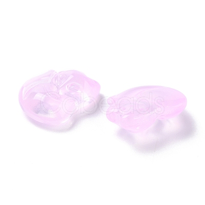 Electroplate Glass Cabochons LS-EGLA-D007-04E-1