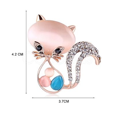 Alloy Brooch PW-WG32526-01-1