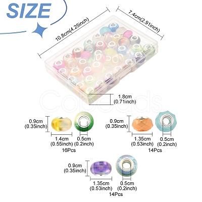 UV Plating Resin European Beads RESI-FS0002-01-1