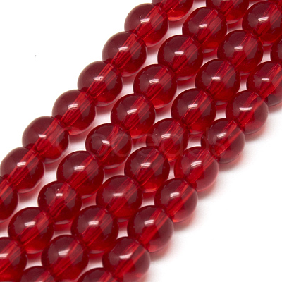 Glass Beads Strands GR4mm47Y-1