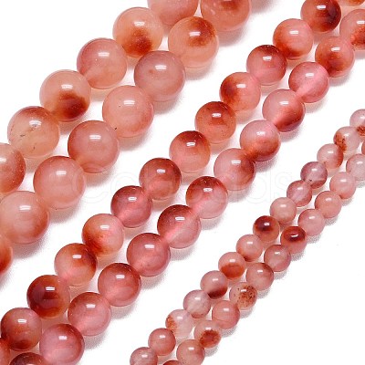 Natural Malaysia Jade Beads Strands G-B165-C01-4mm-1